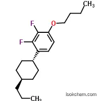 Molecular Structure of 208709-55-1 (trans-2,3-difluror-4-(4-propylcyclohexyl)butoxybenzene)